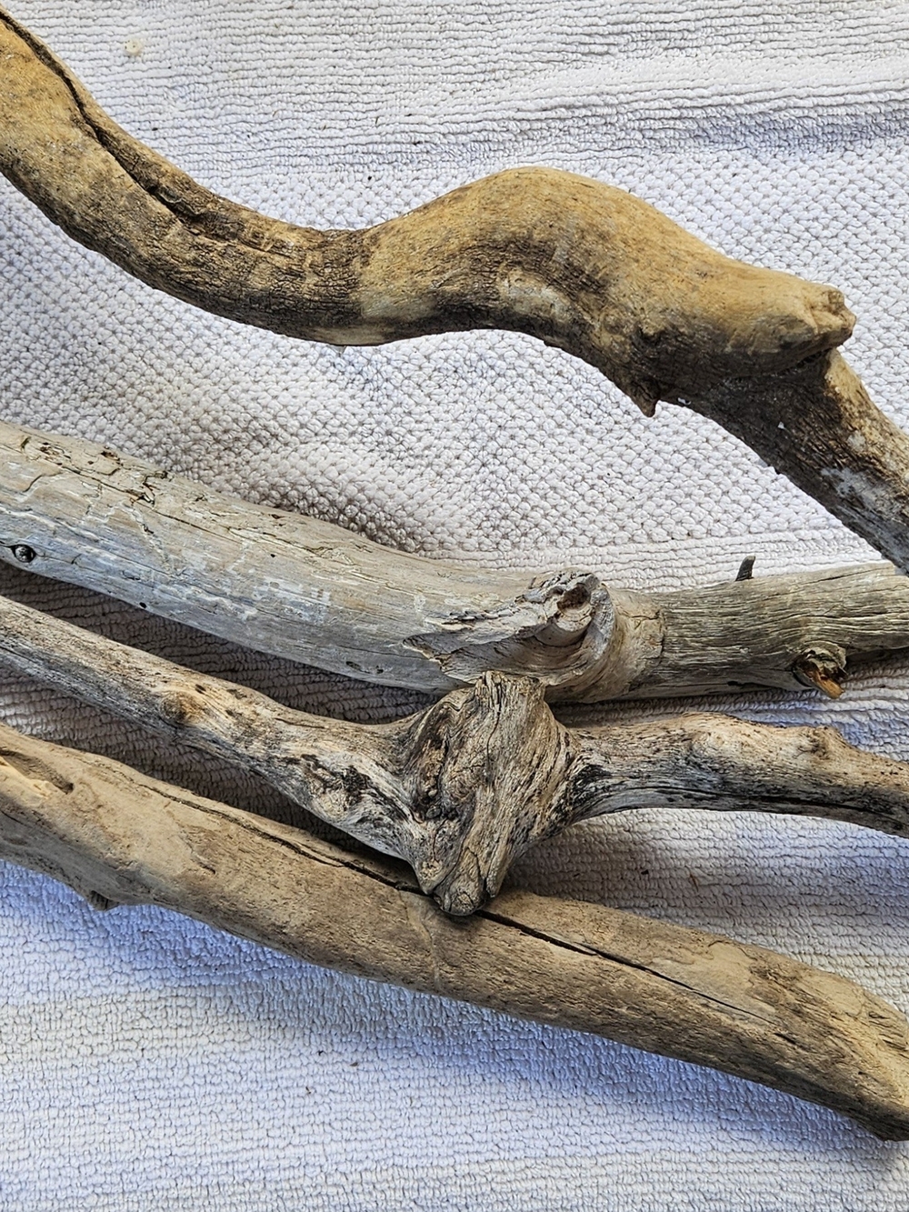 Natural Driftwood Decorative Accent - Neutral Brown #10